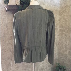 Lightweight Jacket, Sage Green, Size 14  NWT